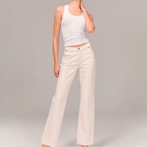 Abercrombie & Fitch Cream Pants
